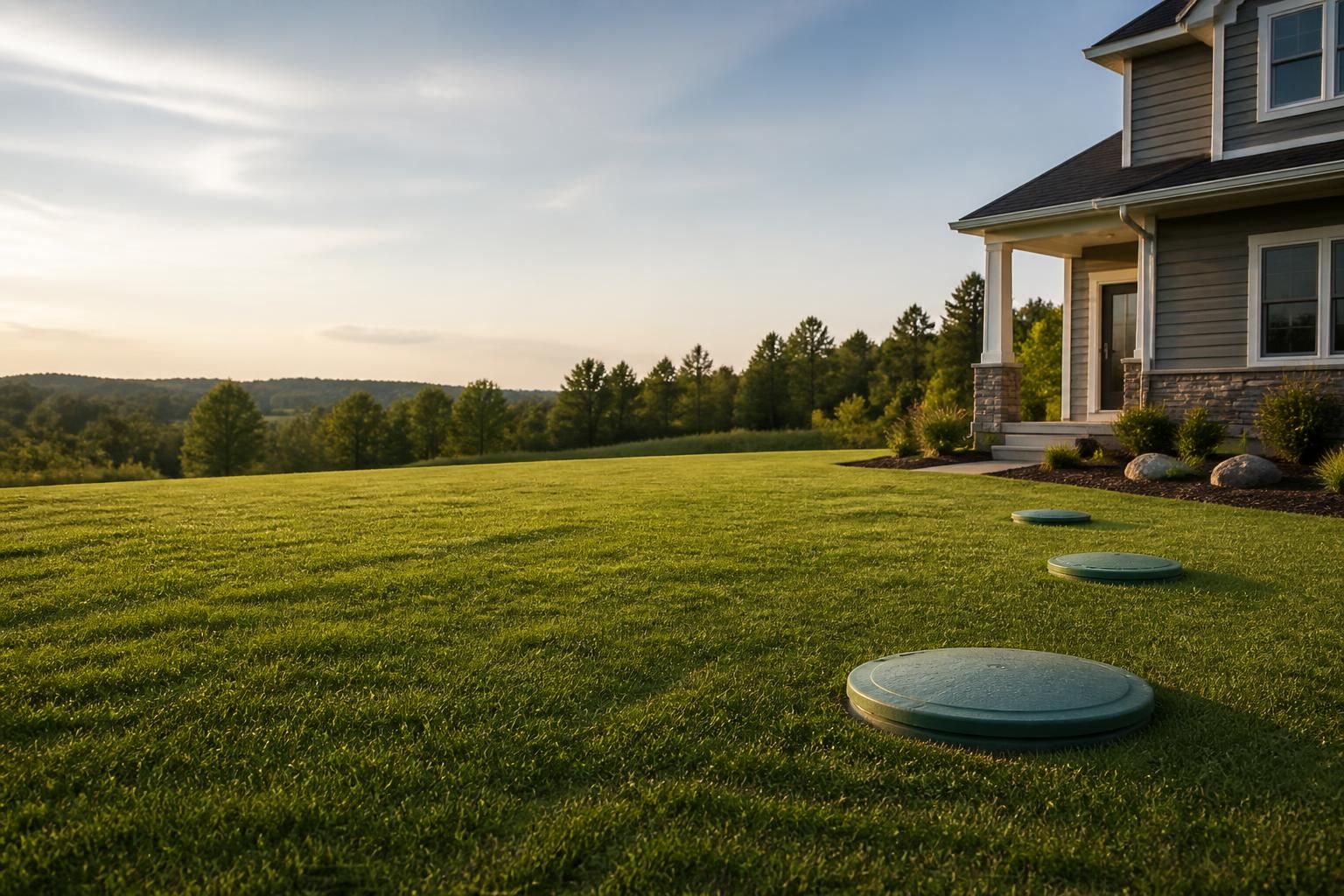 Professional Septic Plumbing image for the website.